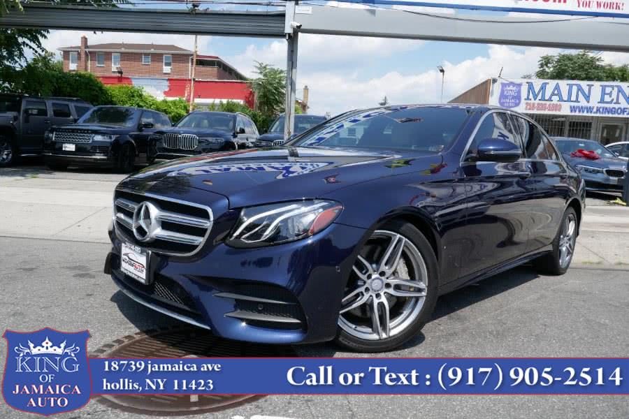 2017 Mercedes-Benz E-Class E 300 Sport 4MATIC Sedan, available for sale in Hollis, New York | King of Jamaica Auto Inc. Hollis, New York
