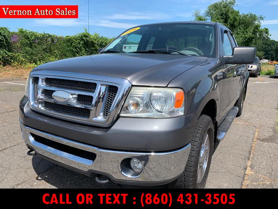 2008 Ford F-150 4WD SuperCab 133" XLT, available for sale in Manchester, Connecticut | Vernon Auto Sale & Service. Manchester, Connecticut