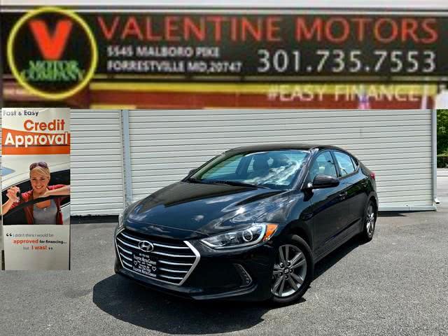2017 Hyundai Elantra Limited, available for sale in Forestville, Maryland | Valentine Motor Company. Forestville, Maryland