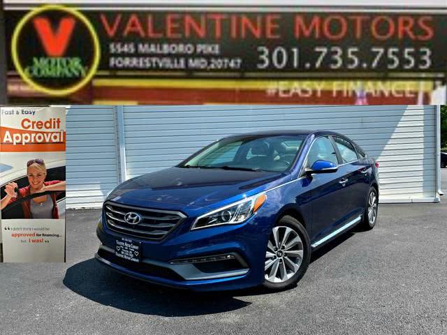 2017 Hyundai Sonata Sport, available for sale in Forestville, Maryland | Valentine Motor Company. Forestville, Maryland