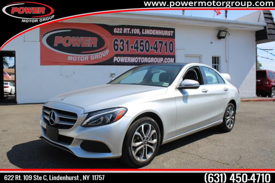 2017 Mercedes-Benz C-Class C 300 4MATIC Sedan with Sport Pkg, available for sale in Lindenhurst, New York | Power Motor Group. Lindenhurst, New York