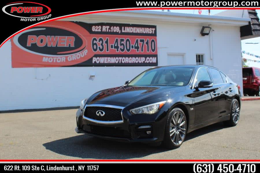 2016 INFINITI Q50 4dr Sdn 3.0t Red Sport 400 AWD, available for sale in Lindenhurst, New York | Power Motor Group. Lindenhurst, New York