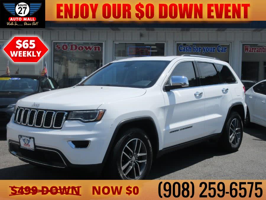 2017 Jeep Grand Cherokee Limited 4x2, available for sale in Linden, New Jersey | Route 27 Auto Mall. Linden, New Jersey 2017 Jeep Grand Cherokee Limited 4x2, available for sale in Linden, New Jersey | Route 27 Auto Mall. Linden, New Jersey