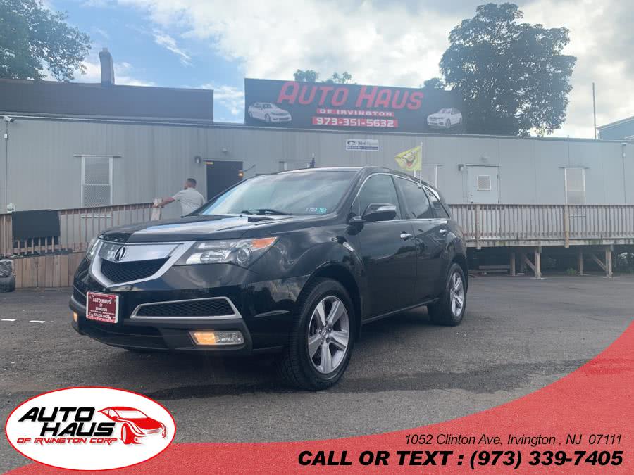 2013 Acura MDX AWD 4dr Tech/Entertainment Pkg, available for sale in Irvington , New Jersey | Auto Haus of Irvington Corp. Irvington , New Jersey