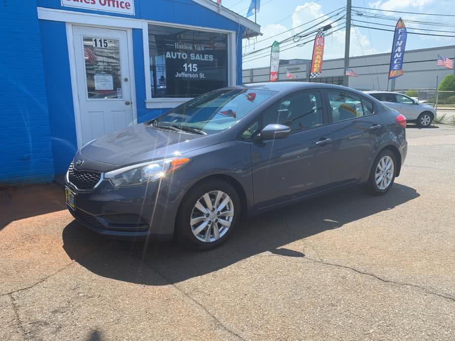 2015 Kia Forte 4dr Sdn Auto LX, available for sale in Stamford, Connecticut | Harbor View Auto Sales LLC. Stamford, Connecticut