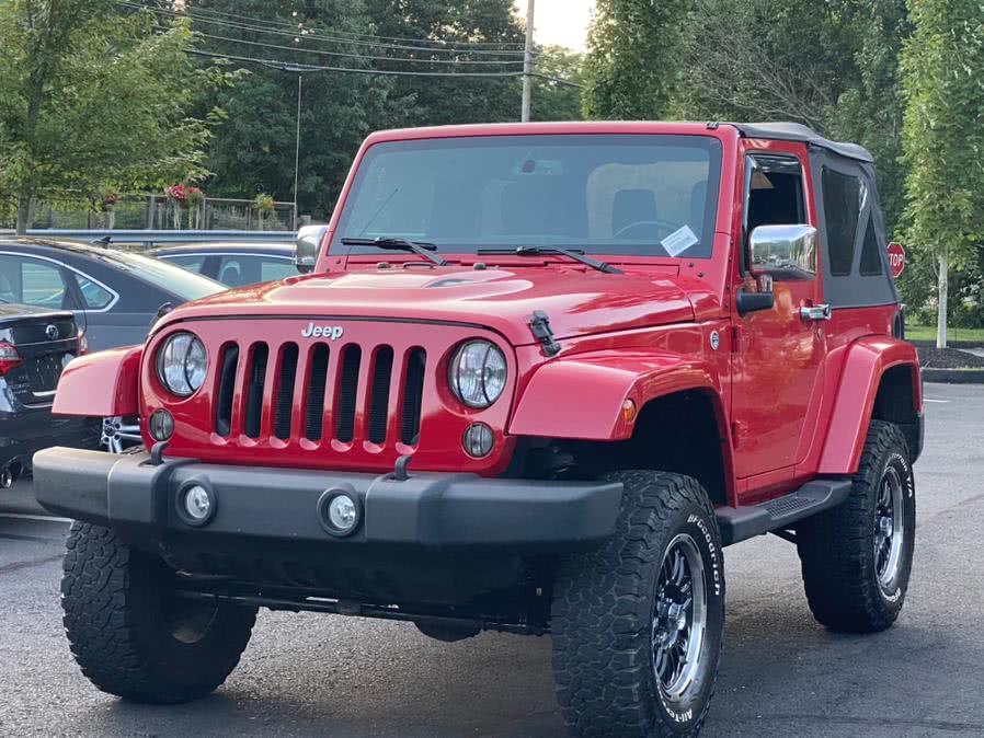 2014 Jeep Wrangler 4WD 2dr Sahara, available for sale in Canton, Connecticut | Lava Motors. Canton, Connecticut
