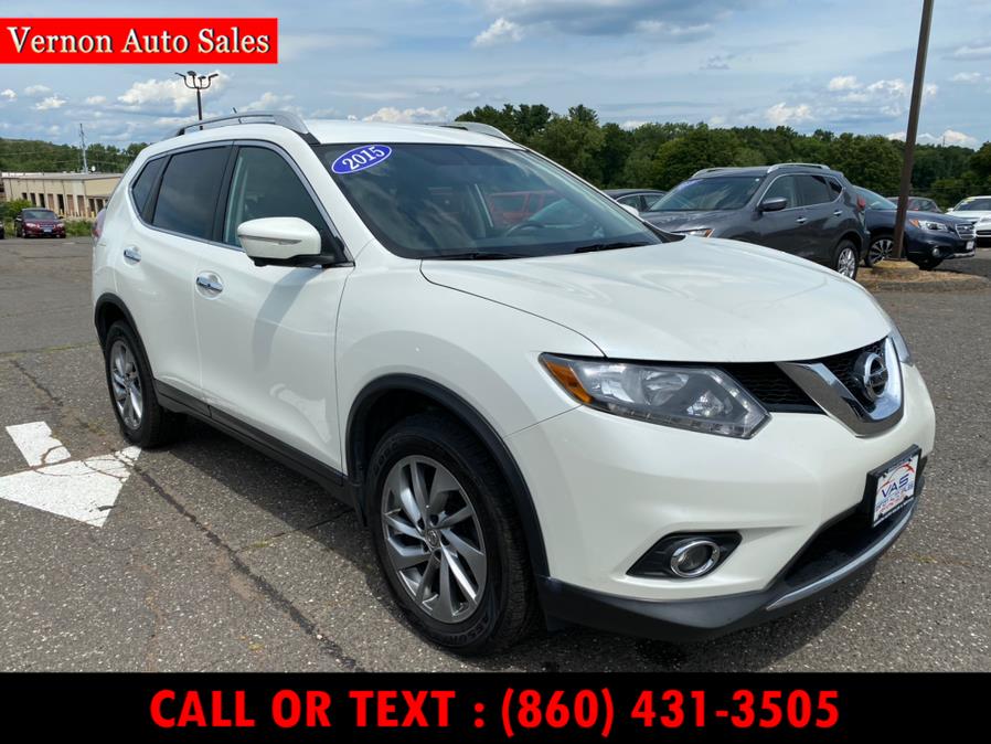 2015 Nissan Rogue AWD 4dr SV, available for sale in Manchester, Connecticut | Vernon Auto Sale & Service. Manchester, Connecticut 2015 Nissan Rogue AWD 4dr SV, available for sale in Manchester, Connecticut | Vernon Auto Sale & Service. Manchester, Connecticut