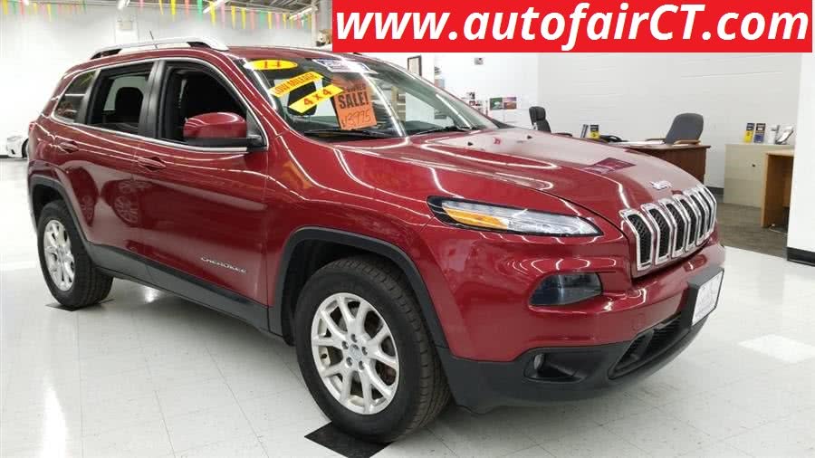 2014 Jeep Cherokee 4WD 4dr Latitude, available for sale in West Haven, Connecticut | Auto Fair Inc.. West Haven, Connecticut