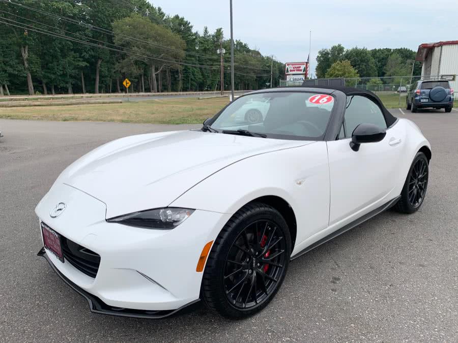 2016 Mazda MX-5 Miata 2dr Conv Man Club, available for sale in South Windsor, Connecticut | Mike And Tony Auto Sales, Inc. South Windsor, Connecticut