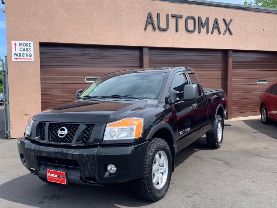 2012 Nissan Titan 4WD King Cab SWB PRO-4X, available for sale in West Hartford, Connecticut | AutoMax. West Hartford, Connecticut