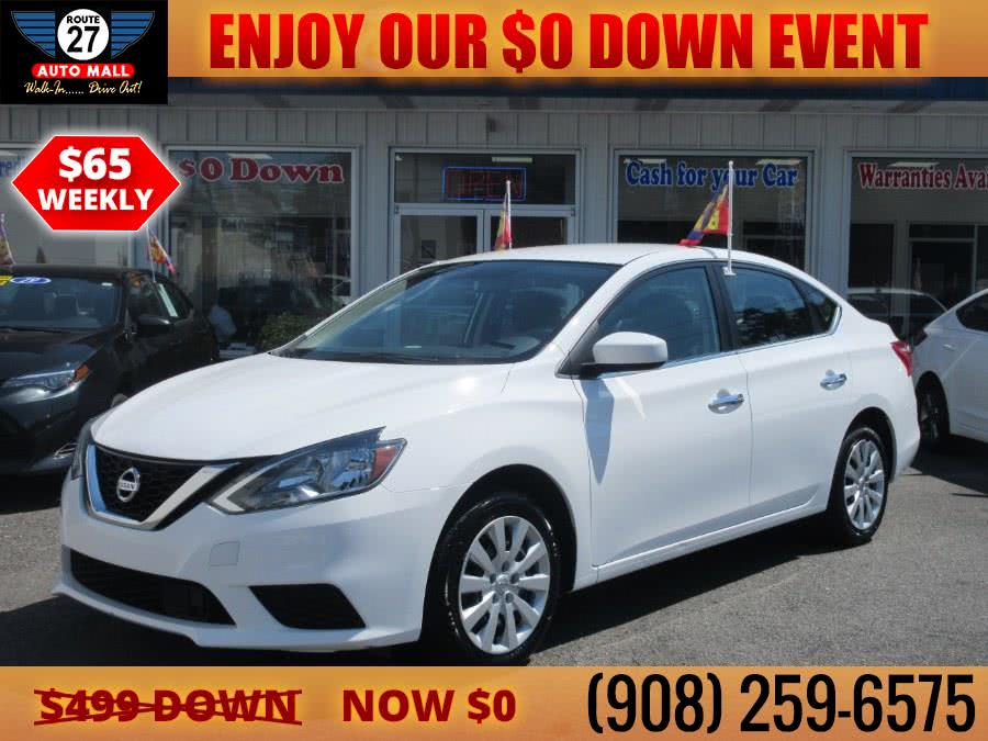 2018 Nissan Sentra S CVT, available for sale in Linden, New Jersey | Route 27 Auto Mall. Linden, New Jersey 2018 Nissan Sentra S CVT, available for sale in Linden, New Jersey | Route 27 Auto Mall. Linden, New Jersey