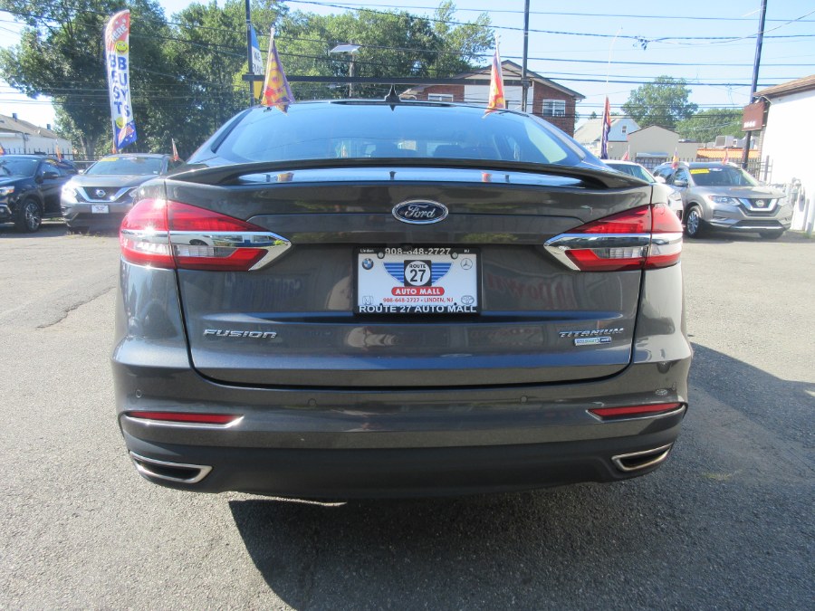 2019 Ford Fusion Titanium AWD, available for sale in Linden, New Jersey | Route 27 Auto Mall. Linden, New Jersey 2019 Ford Fusion Titanium AWD, available for sale in Linden, New Jersey | Route 27 Auto Mall. Linden, New Jersey