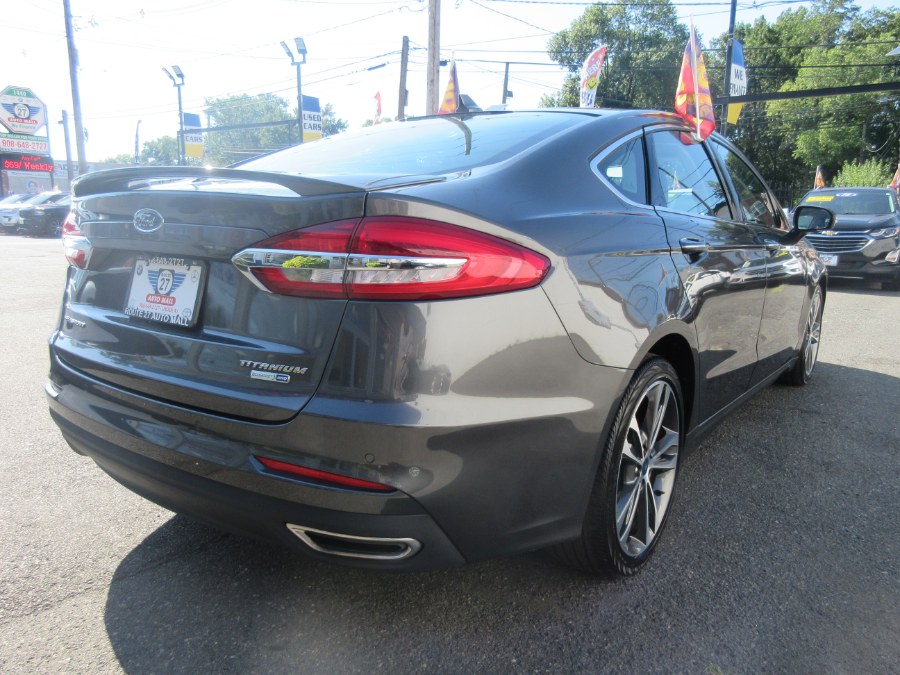 2019 Ford Fusion Titanium AWD, available for sale in Linden, New Jersey | Route 27 Auto Mall. Linden, New Jersey 2019 Ford Fusion Titanium AWD, available for sale in Linden, New Jersey | Route 27 Auto Mall. Linden, New Jersey