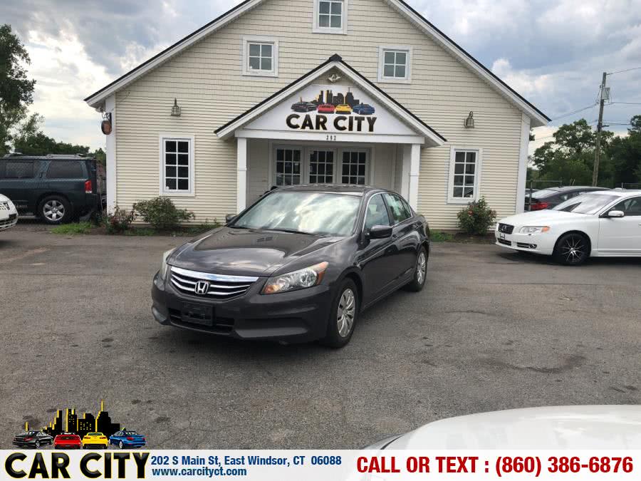 2012 Honda Accord Sdn 4dr I4 Auto LX, available for sale in East Windsor, Connecticut | Car City LLC. East Windsor, Connecticut