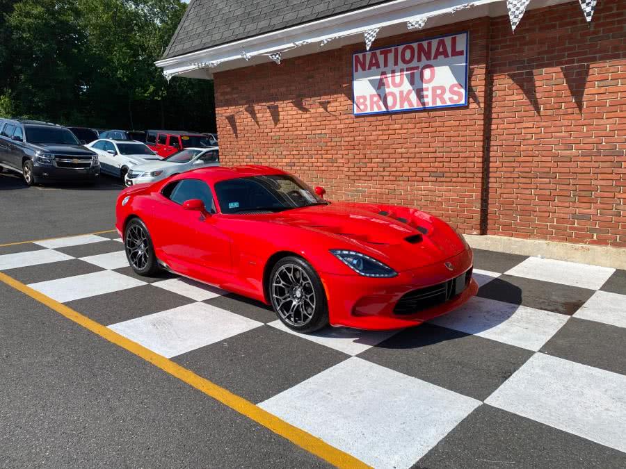 2014 Dodge SRT Viper 2dr Cpe, available for sale in Waterbury, Connecticut | National Auto Brokers, Inc.. Waterbury, Connecticut
