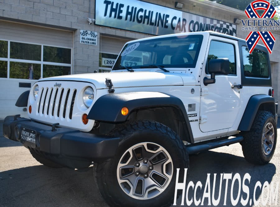 2012 Jeep Wrangler 4WD SPORT, available for sale in Waterbury, Connecticut | Highline Car Connection. Waterbury, Connecticut