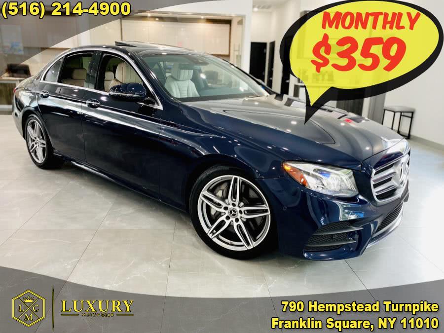2017 Mercedes-Benz E-Class E 300 Sport RWD Sedan, available for sale in Franklin Square, New York | Luxury Motor Club. Franklin Square, New York