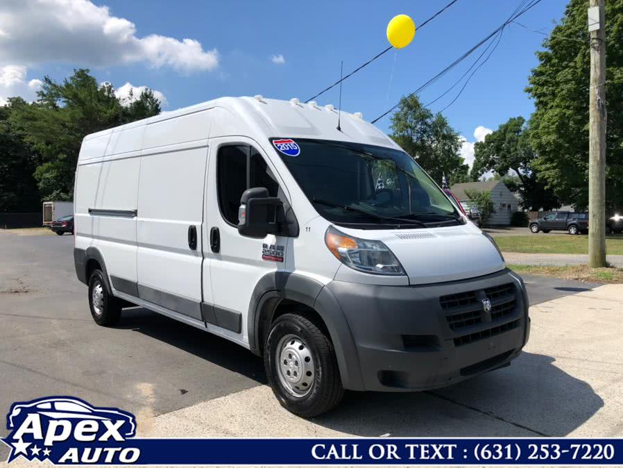 2015 Ram ProMaster Cargo Van 2500 High Roof 159" WB, available for sale in Selden, New York | Apex Auto. Selden, New York