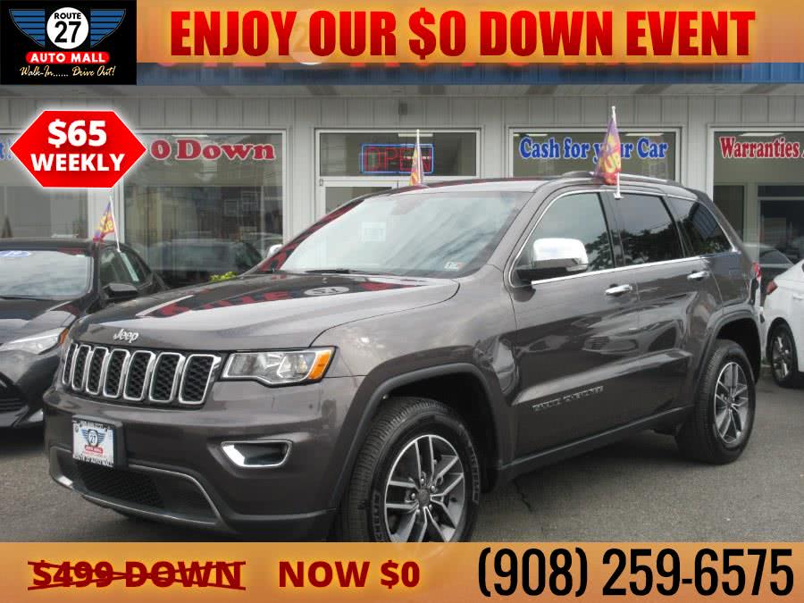 2019 Jeep Grand Cherokee Limited X 4x4, available for sale in Linden, New Jersey | Route 27 Auto Mall. Linden, New Jersey 2019 Jeep Grand Cherokee Limited X 4x4, available for sale in Linden, New Jersey | Route 27 Auto Mall. Linden, New Jersey