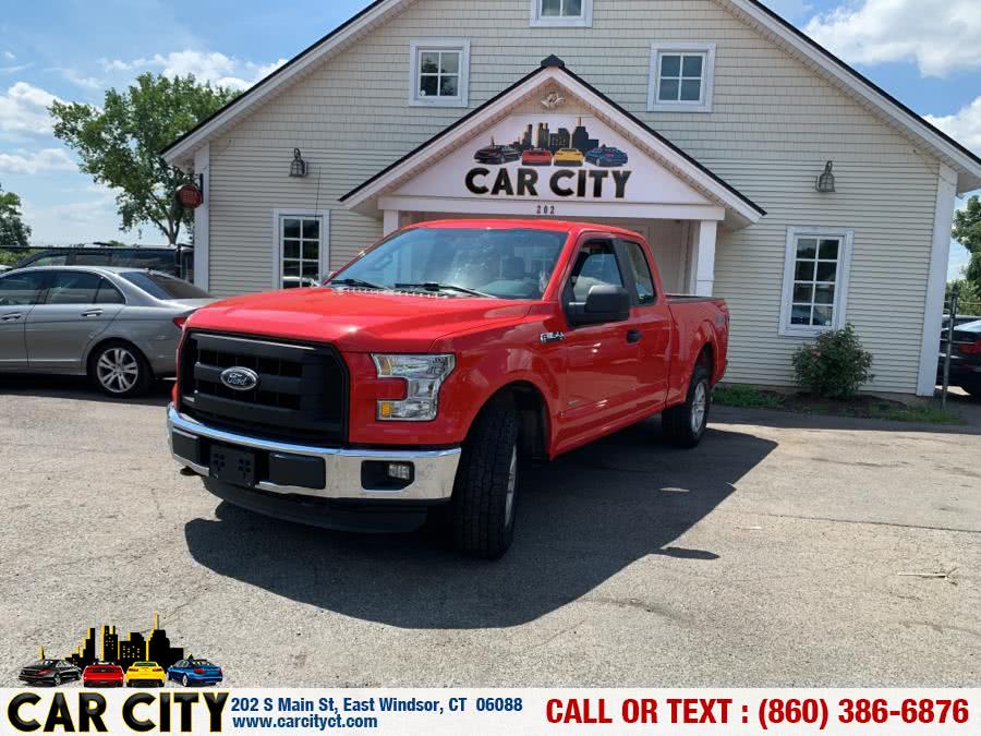 2016 Ford F-150 4WD SuperCab 145" XLT, available for sale in East Windsor, Connecticut | Car City LLC. East Windsor, Connecticut
