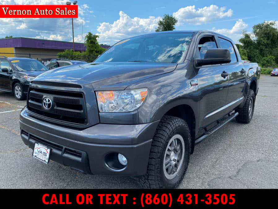 2012 Toyota Tundra 4WD Truck CrewMax 5.7L V8 6-Spd AT (Natl), available for sale in Manchester, Connecticut | Vernon Auto Sale & Service. Manchester, Connecticut