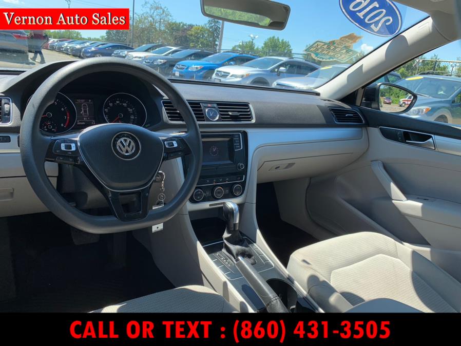 Used Volkswagen Passat 4dr Sdn 1.8T Auto S PZEV 2016 | Vernon Auto Sale & Service. Manchester, Connecticut Used Volkswagen Passat 4dr Sdn 1.8T Auto S PZEV 2016 | Vernon Auto Sale & Service. Manchester, Connecticut