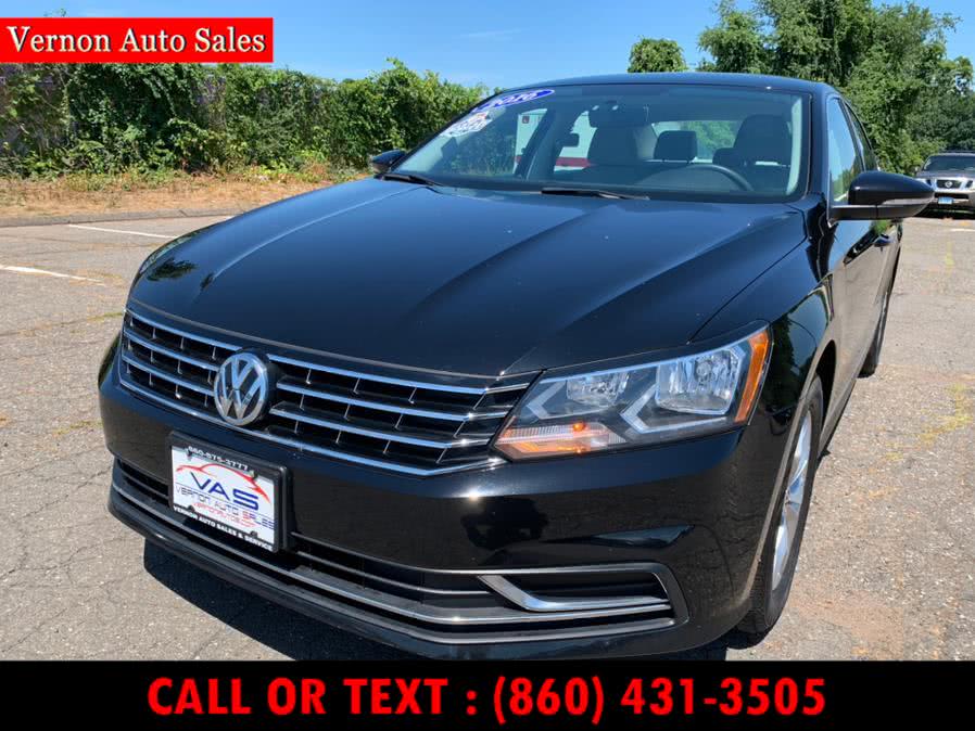 2016 Volkswagen Passat 4dr Sdn 1.8T Auto S PZEV, available for sale in Manchester, Connecticut | Vernon Auto Sale & Service. Manchester, Connecticut