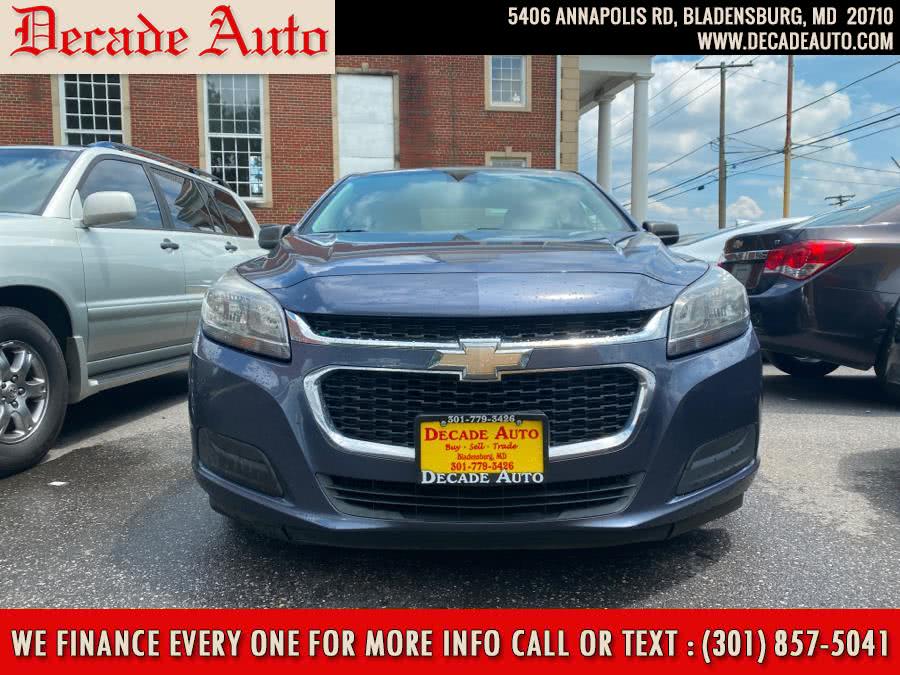 2014 Chevrolet Malibu 4dr Sdn LS w/1LS, available for sale in Bladensburg, Maryland | Decade Auto. Bladensburg, Maryland