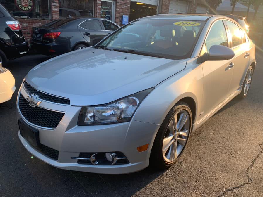 2014 Chevrolet Cruze 4dr Sdn LTZ, available for sale in New Britain, Connecticut | Central Auto Sales & Service. New Britain, Connecticut