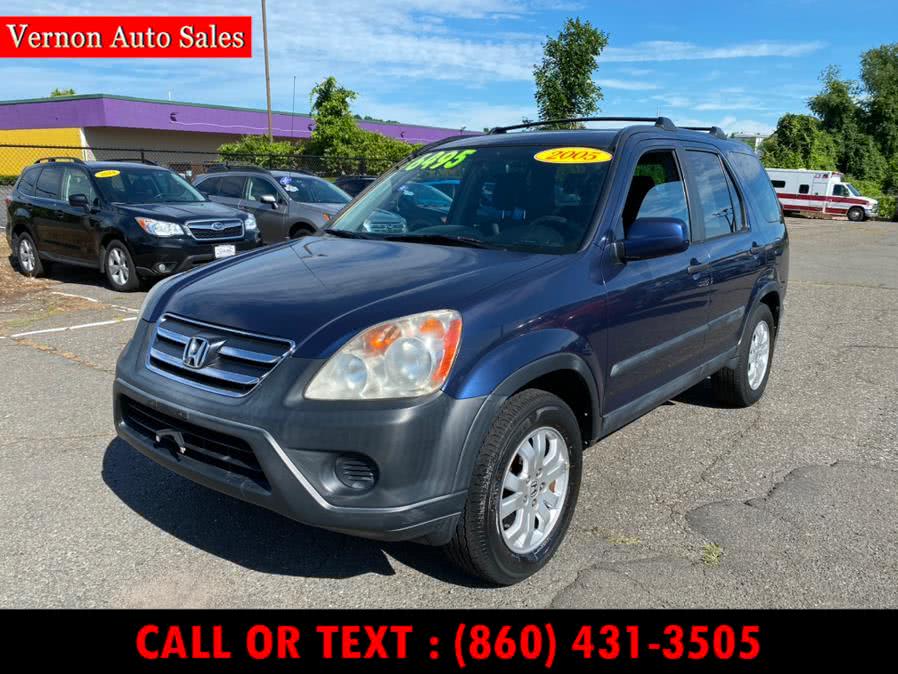 2005 Honda CR-V 4WD EX AT, available for sale in Manchester, Connecticut | Vernon Auto Sale & Service. Manchester, Connecticut