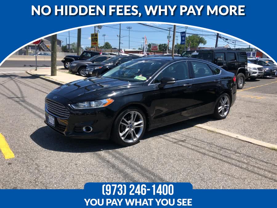 2013 Ford Fusion 4dr Sdn Titanium AWD, available for sale in Lodi, New Jersey | Route 46 Auto Sales Inc. Lodi, New Jersey
