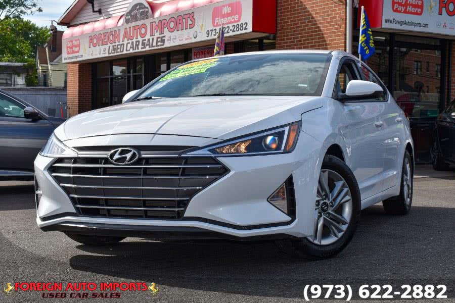 2020 Hyundai Elantra SEL 4dr Sedan, available for sale in Irvington, New Jersey | Foreign Auto Imports. Irvington, New Jersey