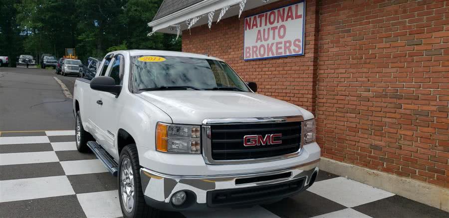2011 GMC Sierra 1500 4WD Ext Cab SLE, available for sale in Waterbury, Connecticut | National Auto Brokers, Inc.. Waterbury, Connecticut