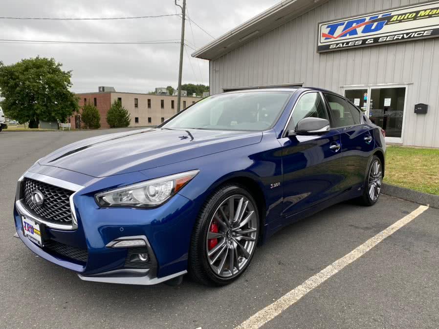 2018 INFINITI Q50 RED SPORT 400 AWD, available for sale in Berlin, Connecticut | Tru Auto Mall. Berlin, Connecticut