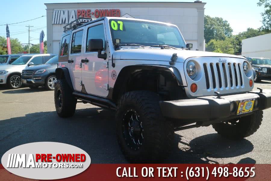 2007 Jeep Wrangler unlimited 4WD  Sahara, available for sale in Huntington Station, New York | M & A Motors. Huntington Station, New York