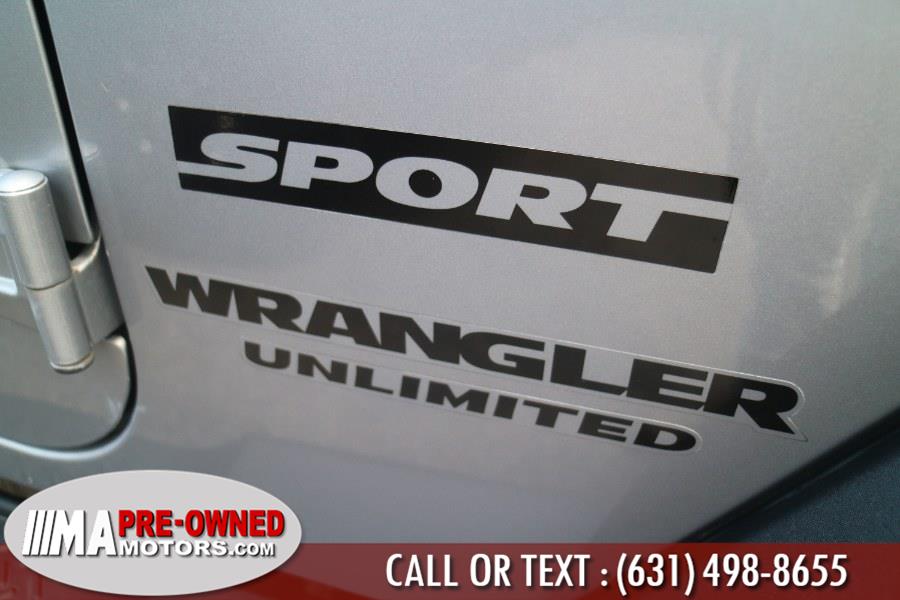 2016 Jeep Wrangler Unlimited 4WD 4dr Sport, available for sale in Huntington Station, New York | M & A Motors. Huntington Station, New York 2016 Jeep Wrangler Unlimited 4WD 4dr Sport, available for sale in Huntington Station, New York | M & A Motors. Huntington Station, New York