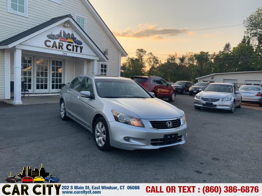 2008 Honda Accord Sdn 4dr V6 Auto EX-L, available for sale in East Windsor, Connecticut | Car City LLC. East Windsor, Connecticut