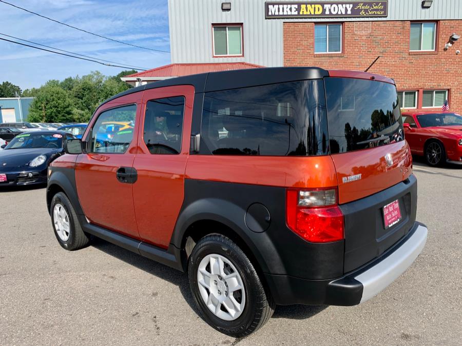 2005 Honda Element 2WD LX AT, available for sale in South Windsor, Connecticut | Mike And Tony Auto Sales, Inc. South Windsor, Connecticut 2005 Honda Element 2WD LX AT, available for sale in South Windsor, Connecticut | Mike And Tony Auto Sales, Inc. South Windsor, Connecticut