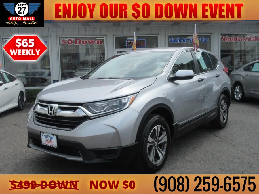 Used Honda CR-V LX AWD 2018 | Route 27 Auto Mall. Linden, New Jersey