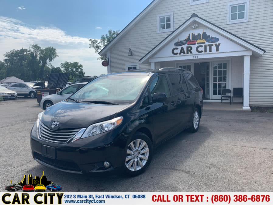 2011 Toyota Sienna 5dr 7-Pass Van V6 XLE AWD, available for sale in East Windsor, Connecticut | Car City LLC. East Windsor, Connecticut