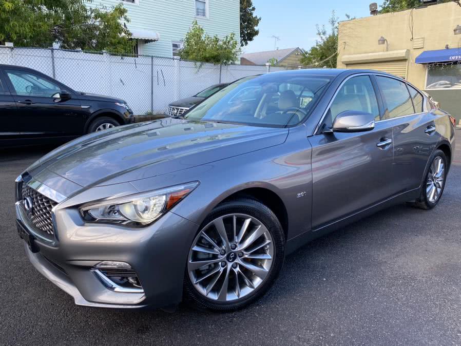2018 INFINITI Q50 3.0t LUXE AWD, available for sale in Jamaica, New York | Sunrise Autoland. Jamaica, New York