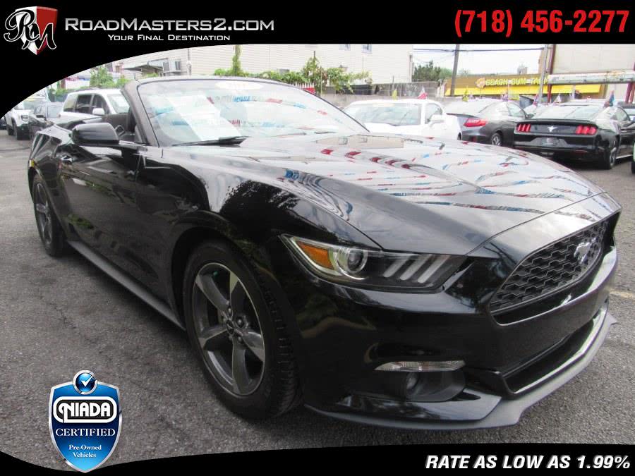 2015 Ford Mustang 2dr Conv V6, available for sale in Middle Village, New York | Road Masters II INC. Middle Village, New York