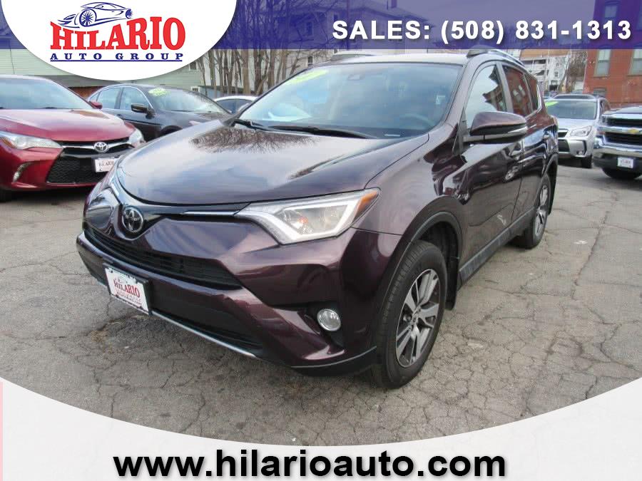 2017 Toyota RAV4 XLE AWD (Natl), available for sale in Worcester, Massachusetts | Hilario's Auto Sales Inc.. Worcester, Massachusetts
