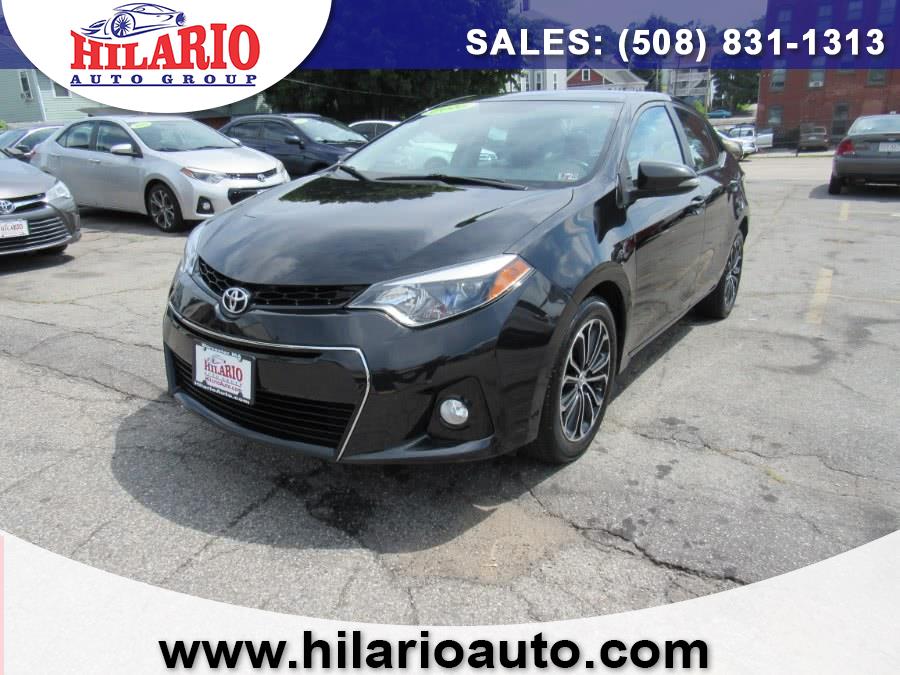 2016 Toyota Corolla 4dr Sdn CVT S (Natl), available for sale in Worcester, Massachusetts | Hilario's Auto Sales Inc.. Worcester, Massachusetts