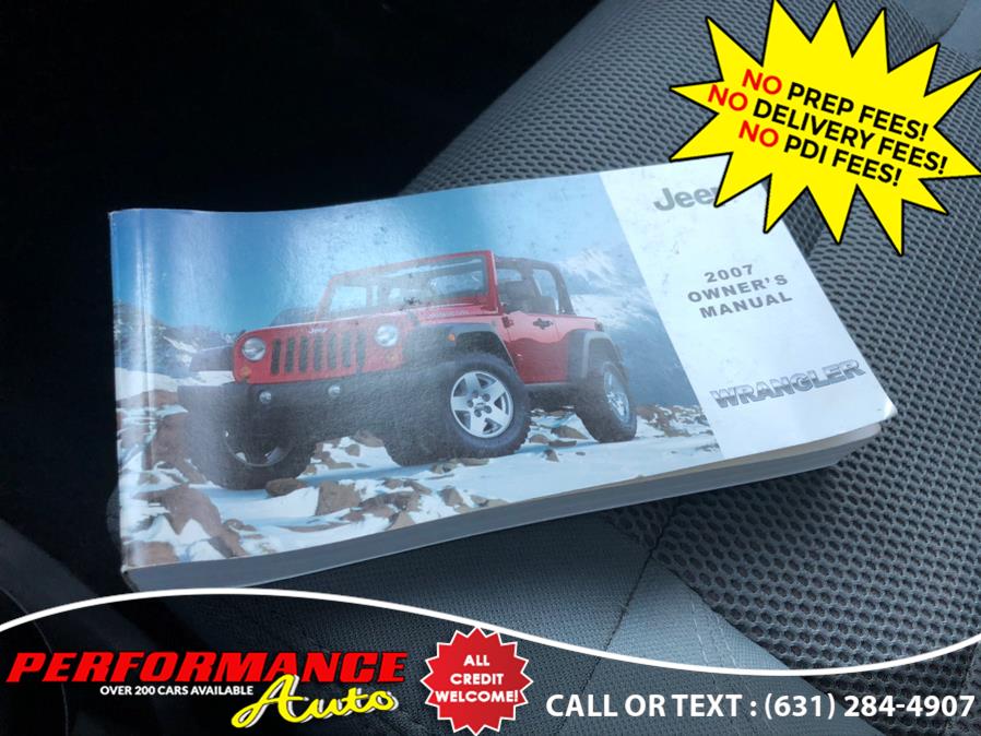 2007 Jeep Wrangler Unlimited 4WD 4dr Sahara, available for sale in Bohemia, New York | Performance Auto Inc. Bohemia, New York 2007 Jeep Wrangler Unlimited 4WD 4dr Sahara, available for sale in Bohemia, New York | Performance Auto Inc. Bohemia, New York