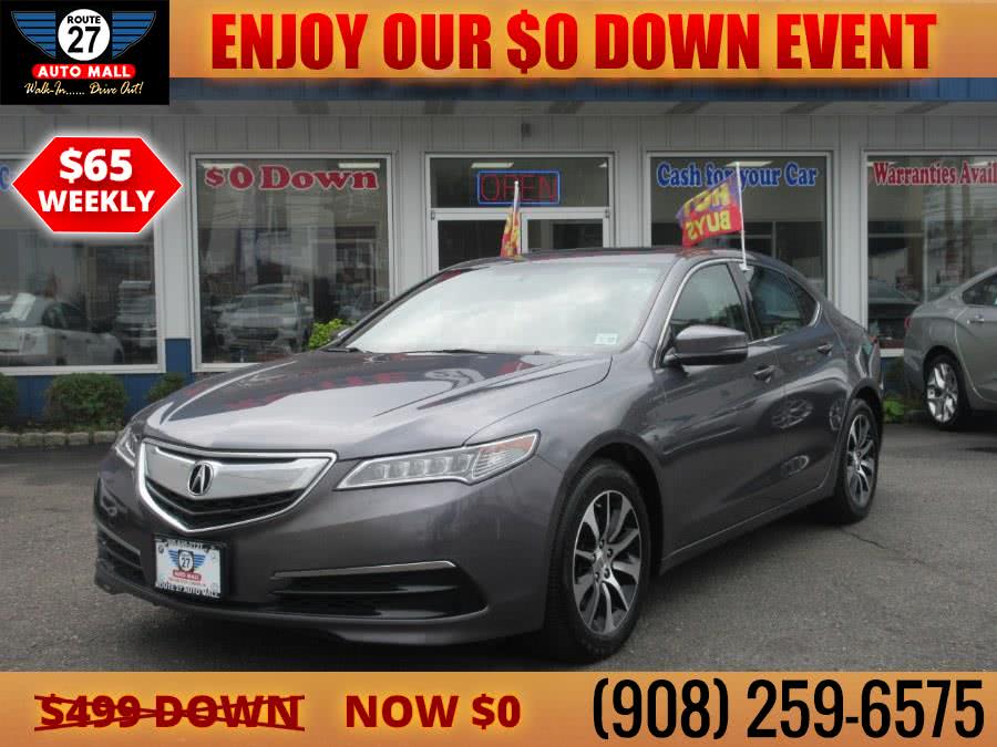 Used Acura TLX FWD 2017 | Route 27 Auto Mall. Linden, New Jersey Used Acura TLX FWD 2017 | Route 27 Auto Mall. Linden, New Jersey