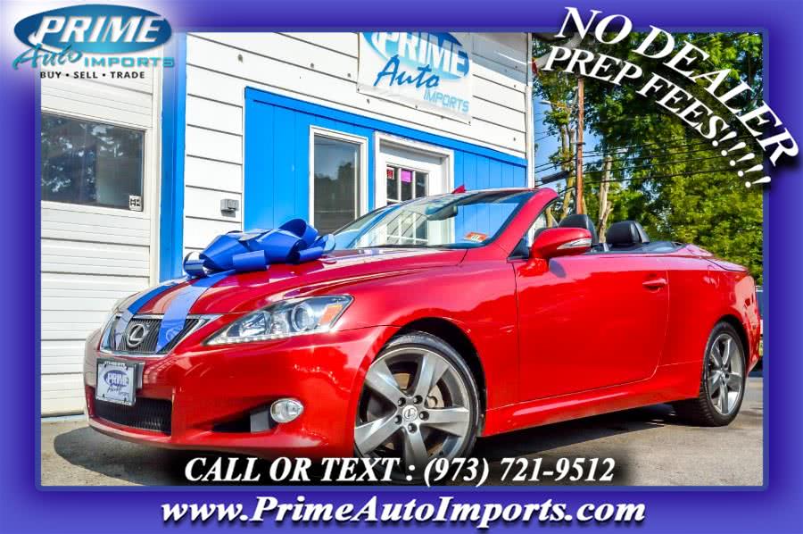 2011 Lexus IS 250C 2dr Conv Auto, available for sale in Bloomingdale, New Jersey | Prime Auto Imports. Bloomingdale, New Jersey