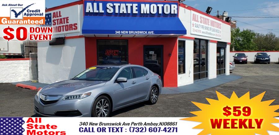 2016 Acura TLX 4dr Sdn FWD, available for sale in Perth Amboy, New Jersey | All State Motor Inc. Perth Amboy, New Jersey 2016 Acura TLX 4dr Sdn FWD, available for sale in Perth Amboy, New Jersey | All State Motor Inc. Perth Amboy, New Jersey