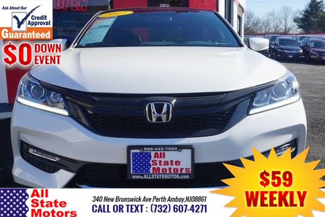 2017 Honda Accord Sedan Sport CVT, available for sale in Perth Amboy, New Jersey | All State Motor Inc. Perth Amboy, New Jersey 2017 Honda Accord Sedan Sport CVT, available for sale in Perth Amboy, New Jersey | All State Motor Inc. Perth Amboy, New Jersey