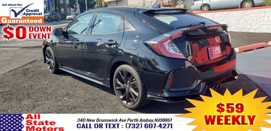 2017 Honda Civic Hatchback Sport CVT, available for sale in Perth Amboy, New Jersey | All State Motor Inc. Perth Amboy, New Jersey 2017 Honda Civic Hatchback Sport CVT, available for sale in Perth Amboy, New Jersey | All State Motor Inc. Perth Amboy, New Jersey